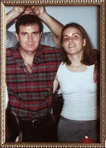 Elle et son papa en 1998