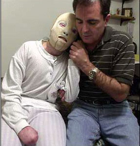 .Avec son papa en 2000