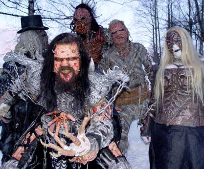 Je veux vous présentez le groupe Lordi groupe finlandais vainqueur du grand prix eurovision de la chanson 2006