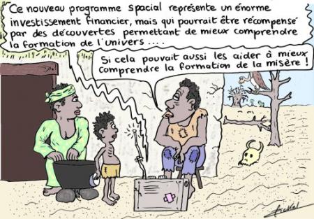 La pauvreté, la misére.